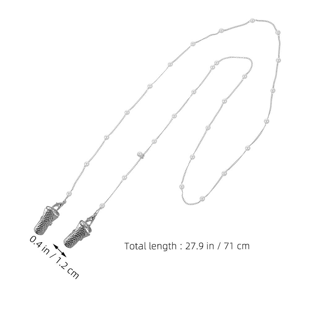 2 pezzi: catenella per occhial - Mask Chain Holder recensione e prezzo