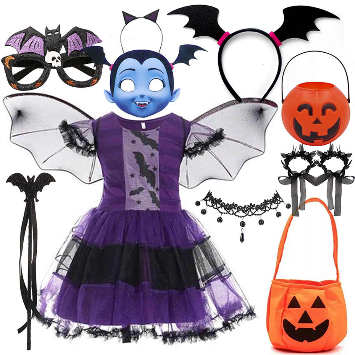 Costume da pipistrello vampiro - Kids Face Mask recensione e prezzo