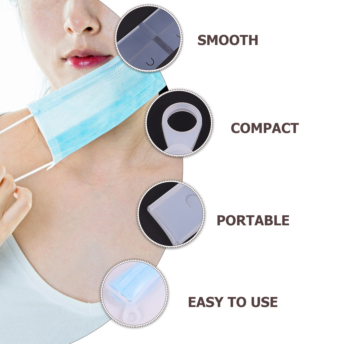 2 pezzi di scatola portamask i - Face Mask Storage Box recensione e prezzo