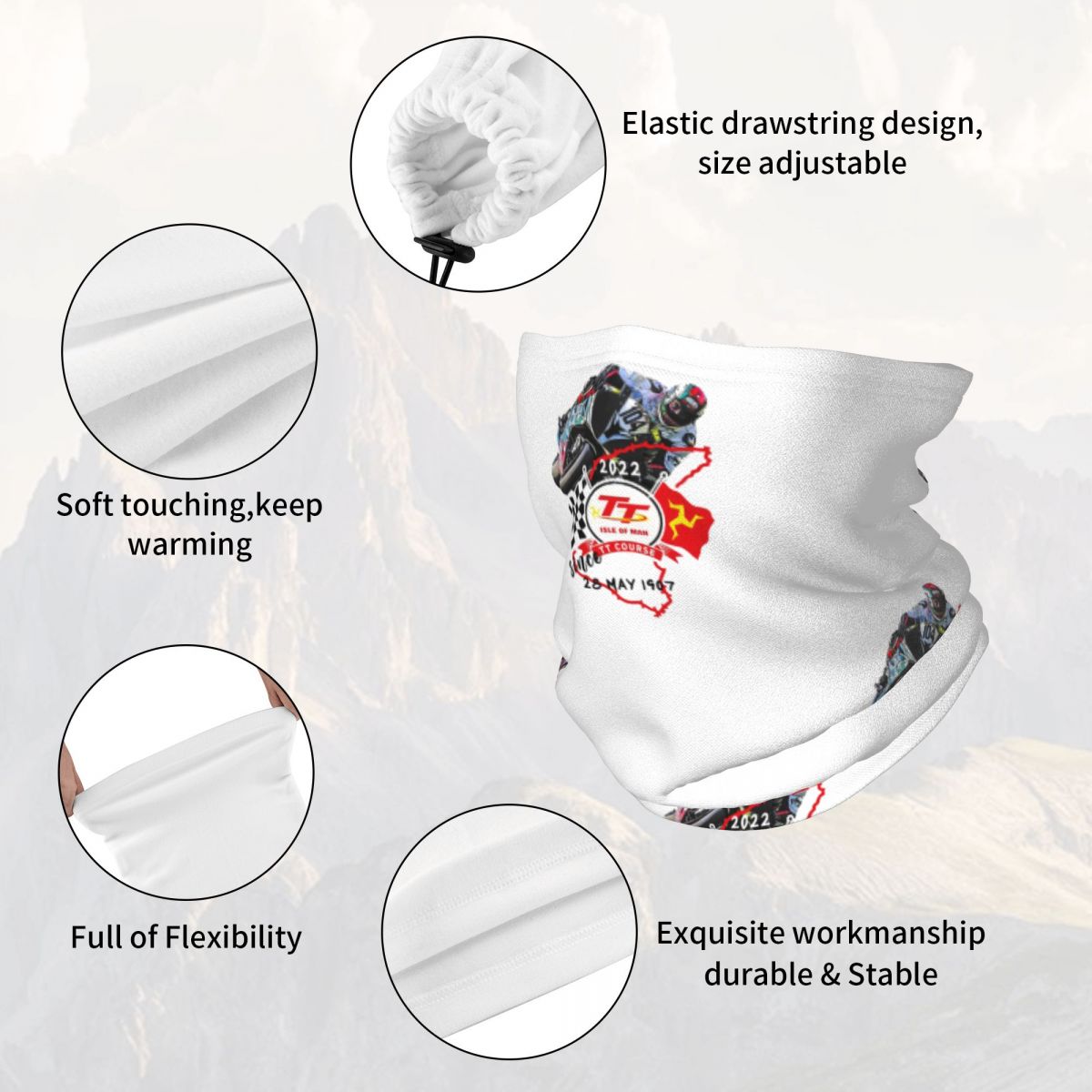 Scaldacollo Elastico Multifunz - Neck Gaiter Face Cover recensione e prezzo